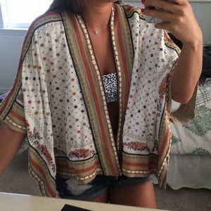 Floral Embroidered Outer cover